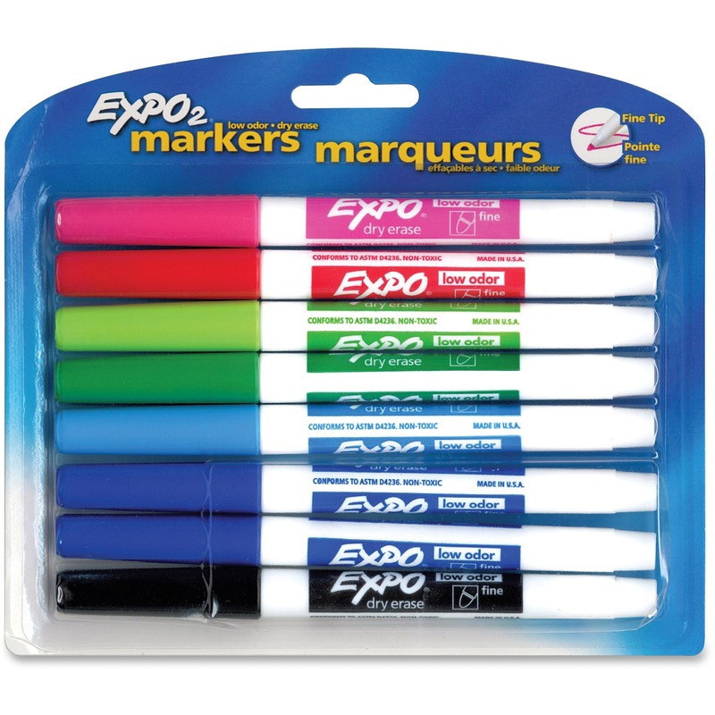Expo Low Odor Dry-erase Markers