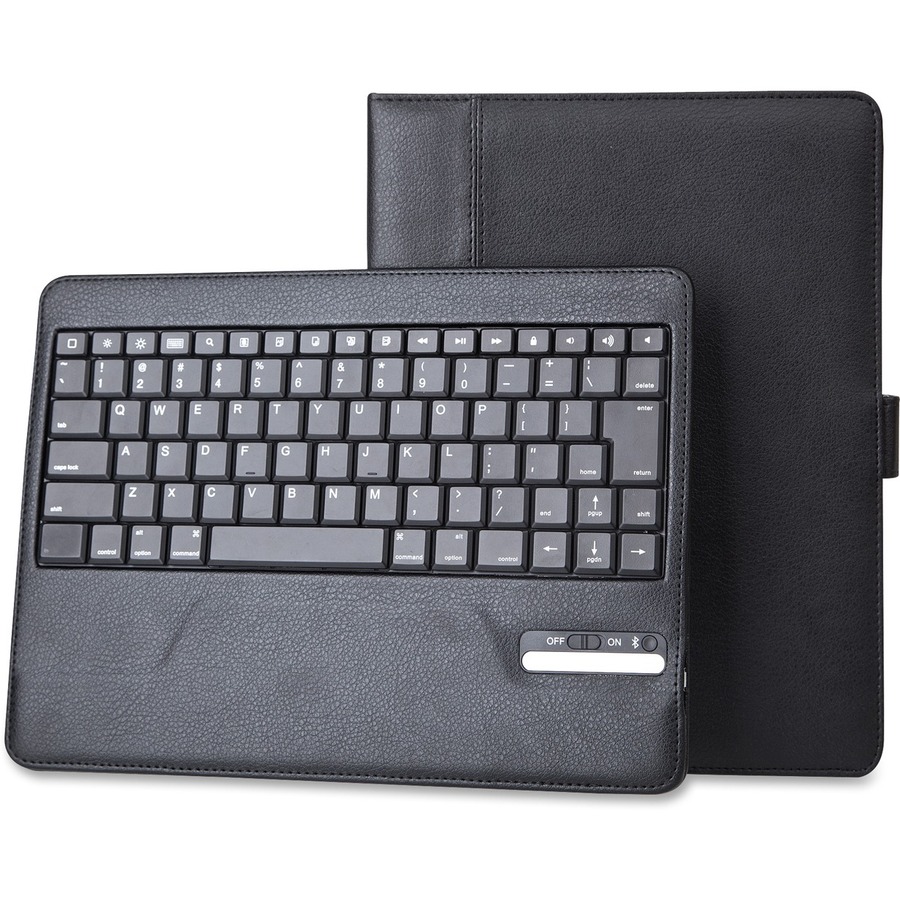 Vision Keyboard/Cover Case (Portfolio) for iPad - Black