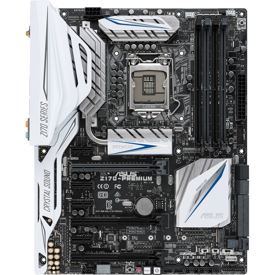 Asus Z170PREMIUM Desktop Motherboard Intel Z170 Chipset Socket H4