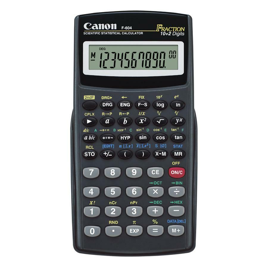 canon scientific calculator