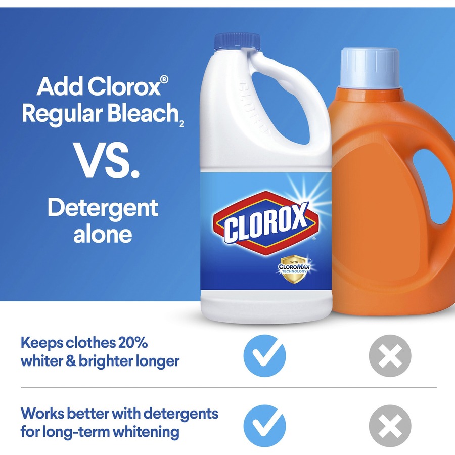 Clorox Disinfecting Bleach, Regular Porter's Office Products