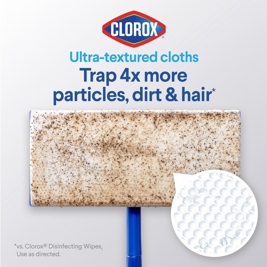 Clorox Scentiva Disinfecting Wet Mopping Cloth Refills Width X