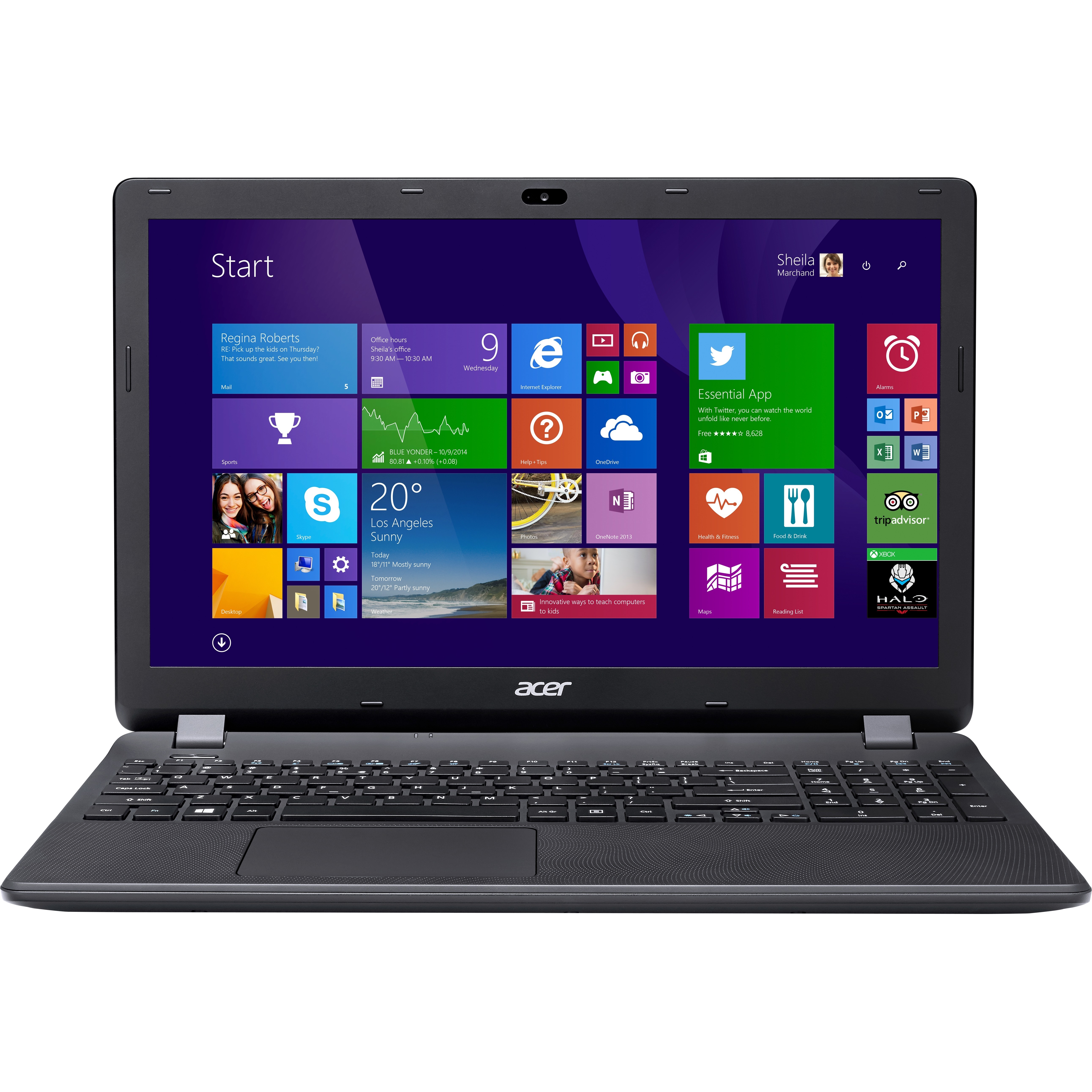 Acer Aspire Laptop Celeron N2840 Dual Core 216ghz 4gb Ram 500gb Hdd Windows 81 Ebay 3231