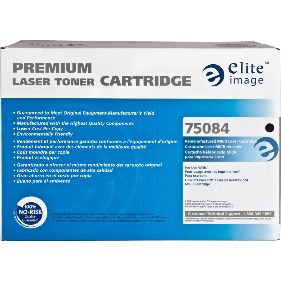 Elite Image Remanufactured MICR Toner Cartridge Alternative For HP 98A