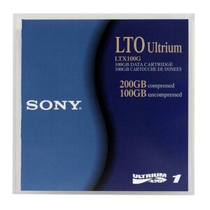 Sony LTX100G Ultrium LTO-1 Data Cartridge - LTO Ultrium LTO-1 - 100GB (Native) / 200GB (Compressed) - 1 Pack