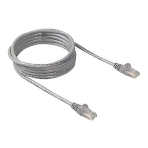 Belkin Cat.6 Patch Cable - RJ-45 Male Network - RJ-45 Male Network - 14ft - Gray