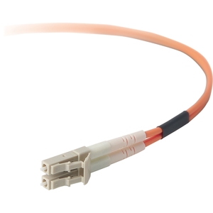 Belkin Duplex Fiber Optic Patch Cable - LC Male - LC Male - 16.4ft