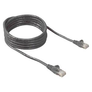 Belkin FastCAT Cat.5e Patch Cable - RJ-45 Male - RJ-45 Male - 100ft - Gray