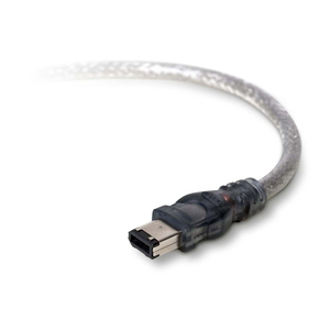 Belkin FireWire Cable - FireWire - FireWire - 6ft - Clear