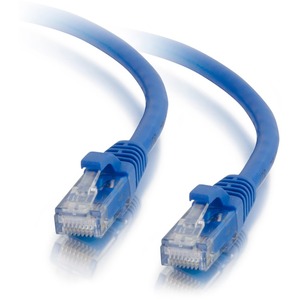 C2G 3ft Cat5e Ethernet Cable - Snagless Unshielded (UTP) - Blue