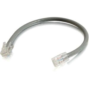 C2G-25ft Cat5E Non-Booted Unshielded (UTP) Network Patch Cable (50pk) - Gray