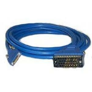 Cisco V.35 DTE Cable - Male Serial - Male - 10ft - Blue