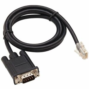 Digi Crossover DCE Cable - RJ-45 Male - DB-9 Male - 4ft