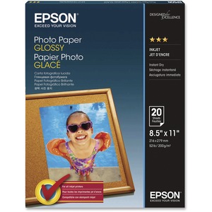 8-1/2"x11" Epson Photo Paper - Click Image to Close