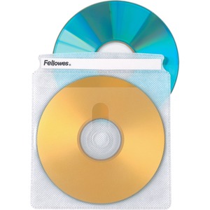 Fellowes Double_Sided CD/DVD Sleeves _ 25 pack