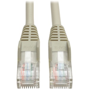 Tripp Lite by Eaton Cat5e 350 MHz Snagless Molded (UTP) Ethernet Cable (RJ45 M/M) PoE - Gray 5 ft. (1.52 m)