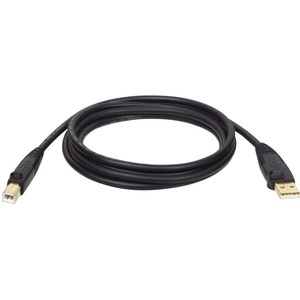Tripp Lite by Eaton 6ft USB Cable Hi-Speed Gold Shielded USB 2.0 A/B Male / Male