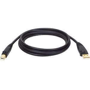 6FT USB 2.0 AB CABLE USBA TO USBB W/ GOLDECTORS RETAIL