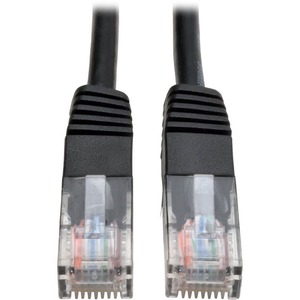 Eaton Tripp Lite Series Cat5e 350 MHz Molded (UTP) Ethernet Cable (RJ45 M/M), PoE - Black, 3 ft. (0.91 m)