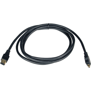3FT 6PIN TO 4PIN GOLD FIREWIRE CABLE