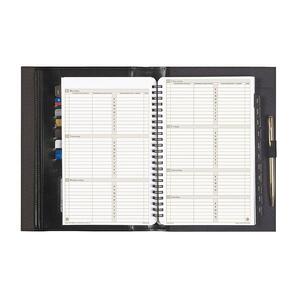 Day-Timer Vitello Performance Planning Organizer - Weekly - 5.5" x 8.5" - Black