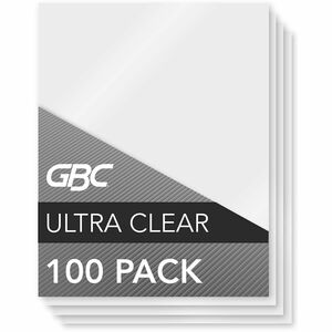 GBC HeatSeal Laminating Pouch - Legal 8.5" Width x 14" Length x 3mil - 100 / Box - Clear