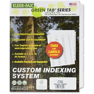 Kleer_Fax Custom Indexing System