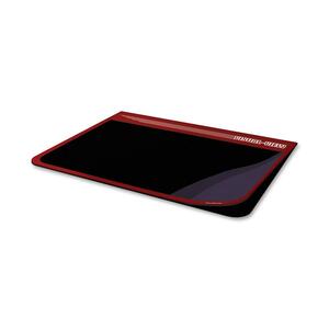 Visual Organizer Visu-View Desk Pad - 24" Width x 19" Depth - Vinyl Backing - Vinyl, Foam - Burgundy, Clear Overlay