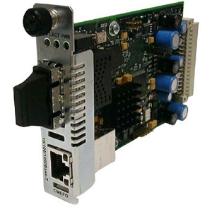 Transition Networks Point System Slide-In-Module Media Converter