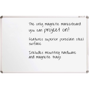 Balt Projection Plus Markerboard - 8' x 4' - Gray