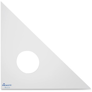 Chartpak Acrylic 10" Triangle - Clear
