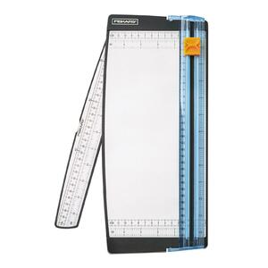 Fiskars Paper Trimmer - Cuts 5 Sheet - 12" Cutting Length - Gray