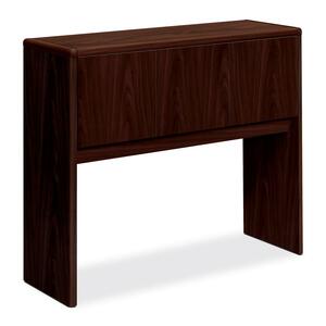 HON 10700 Series Stack-on 3-Door Storage Unit for 48" Wide Return - 45" Width x 14.62" Depth x 37" Height - 3 Door - Waterfall Edge - Wood - Mahogany Top