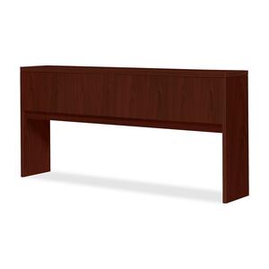 HON Valido 11500 Series Stack-on Storage - 78" Width x 14.62" Depth x 37.5" Height - Ribbon Edge - Particleboard - Mahogany Top