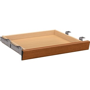 HON Laminate Desk Center Drawer - 22" Width x 15.37" Depth x 2.5" Height - Bourbon Cherry
