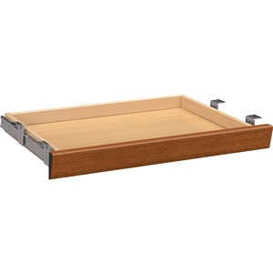 HON Laminate Desk Center Drawer - 26" Width x 15.37" Depth x 2.5" Height - Bourbon Cherry