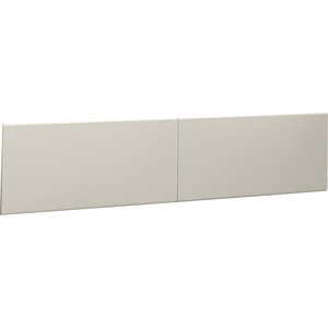 HON 38000 Series Flipper Door - 36" Width16" Height - 2 Door - Radius Edge - Steel - Light Gray