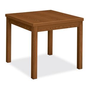 HON 10500 Series Laminate End Table - Rectangle - 20" x 24" x 20" x 1.12" - Particleboard - Medium Oak