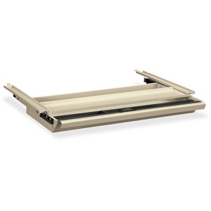 HON 38000 Double Pedestal Desk Center Drawer - 24.5" Width x 13" Depth x 2.37" Height - Metal - Putty
