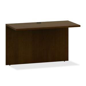 HON Park Avenue Bridge - 49" Width x 24" Depth x 29.5" Height - Tri-oval Edge - Wood - Henna Cherry