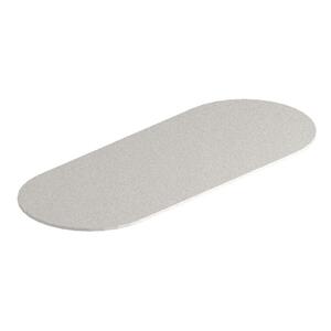 HON Tercero Conference Solution Table Top - Racetrack - 48" x 120" x 1.12" - Particleboard - Pattern White