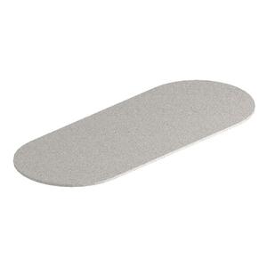 HON Tercero Conference Solution Table Top - Racetrack - 48" x 120" x 1.12" - Particleboard - Pattern Gray