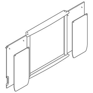 HON Tercero Collection Wall Presentation Cabinet