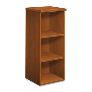 HON Veneer Tower Bookcase Beaded Edge - 15.75" x 14.75" x 37" - Wood - 5 x Shelf(ves) - Bourbon Cherry