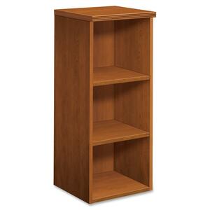 HON Veneer Tower Bookcase Cascade Edge - 15.75" x 14.75" x 37" - Wood - 5 x Shelf(ves) - Bourbon Cherry
