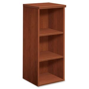 HON Veneer Tower Bookcase Cascade Edge - 15.75" x 14.75" x 37" - Wood - 5 x Shelf(ves) - Henna Cherry