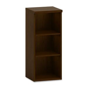 HON Veneer Tower Bookcase Tri-Oval Edge - 15.75" x 14.75" x 37" - Wood - 5 x Shelf(ves) - Henna Cherry