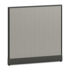 HON Panel Base - 42" Height x 2" Thickness - Charcoal