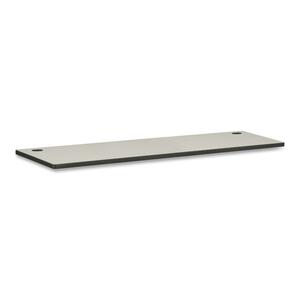 HON Initiate Rectangular Worksurface - Rectangle - 24" x 72" x 1.12" - Particleboard - Nebula