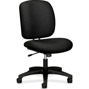 HON ComforTask 5902 Task Swivel Chair - Steel Black Frame23" x 28" x 30" - Olefin Black Seat